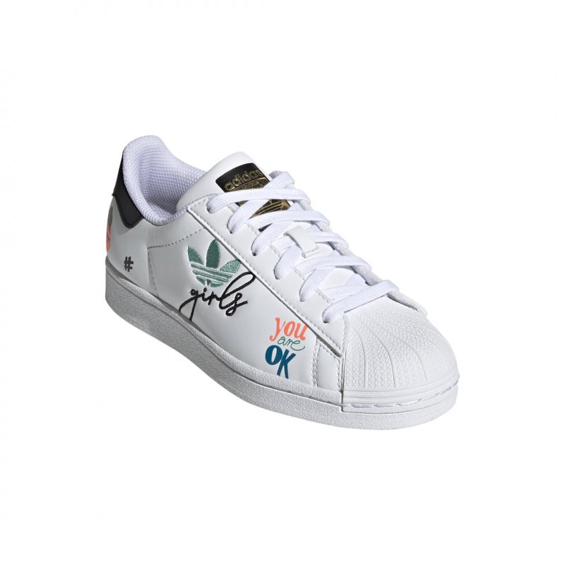 Basket Junior Adidas Originals Superstar Pure - Blanc - Adidas2 - The Bradery