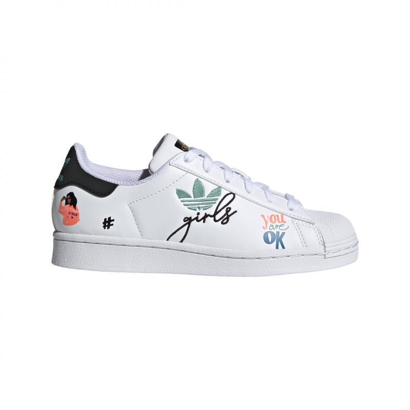 Basket Junior Adidas Originals Superstar Pure - Blanc - Adidas2 - The Bradery