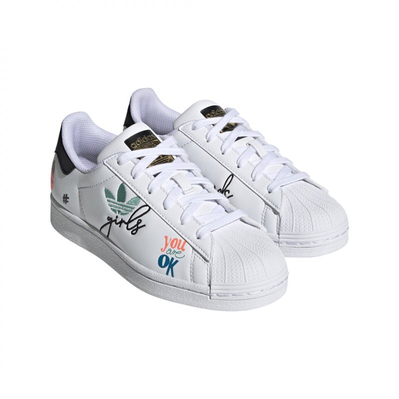 Basket Junior Adidas Originals Superstar Pure - Blanc - Adidas2 - The Bradery