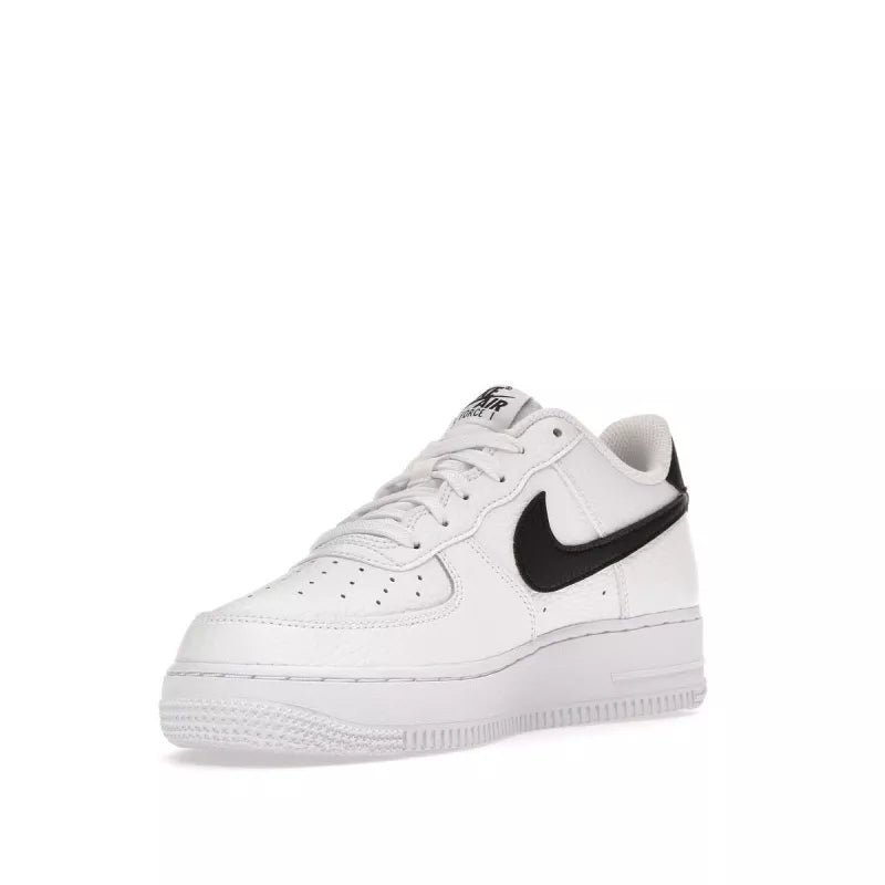 Baskets Junior Nike Air Force 1 - Blanc/Noir - Femme