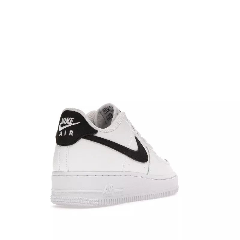 Baskets Junior Nike Air Force 1 - Blanc/Noir - Femme