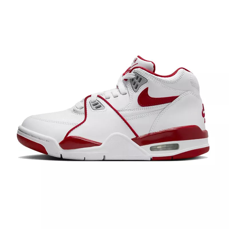 Baskets Air Flight 89 Gs - Blanc Et Rouge