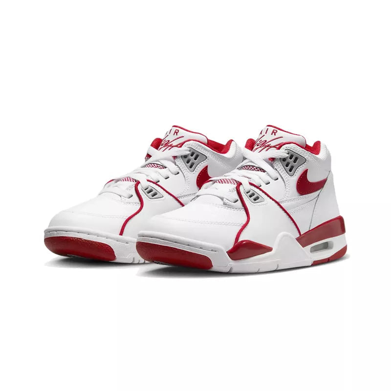 Baskets Air Flight 89 Gs - Blanc Et Rouge