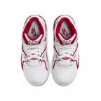 Baskets Air Flight 89 Gs - Blanc Et Rouge