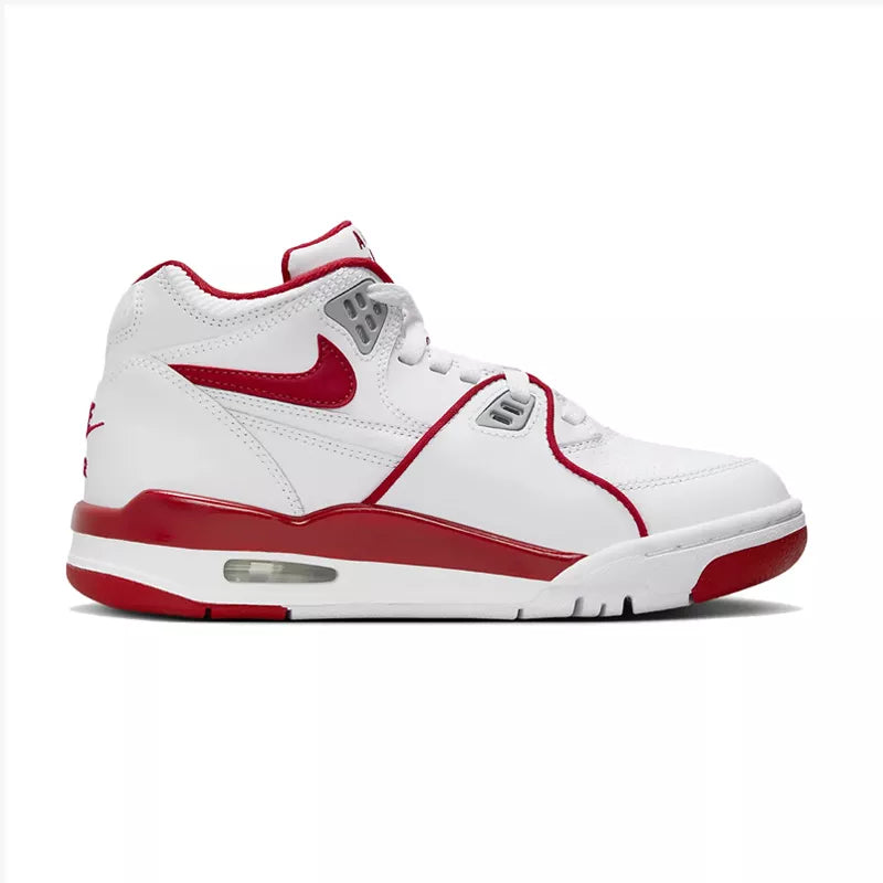 Baskets Air Flight 89 Gs - Blanc Et Rouge