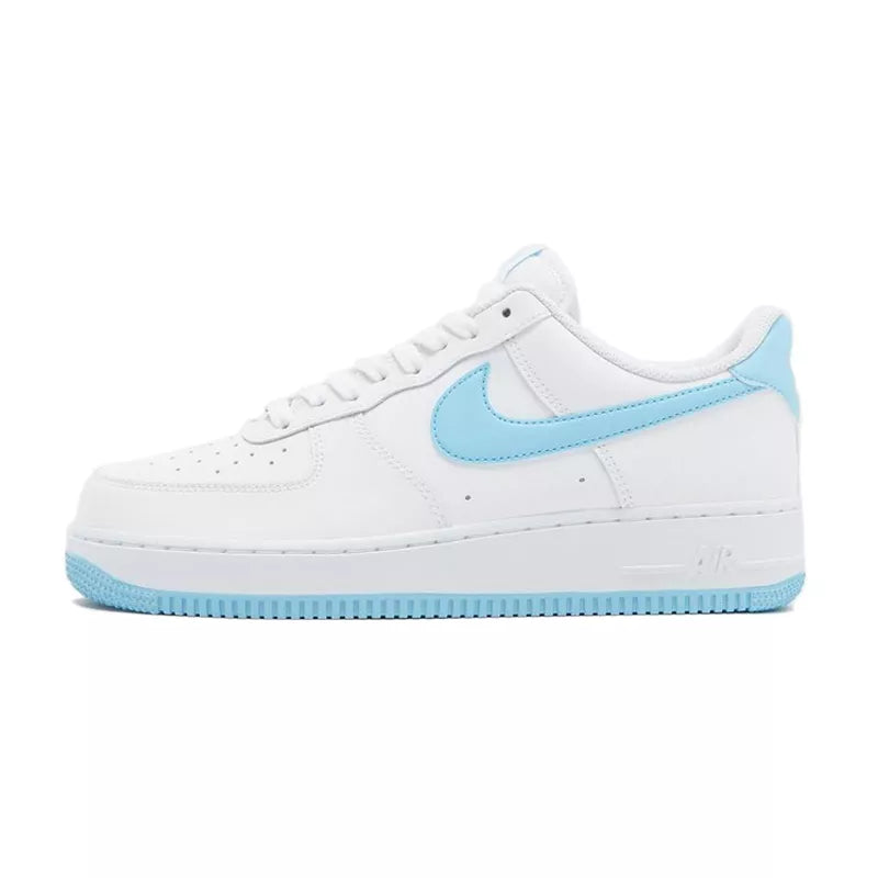Baskets Air Force 1 07 - Blanc Bleu