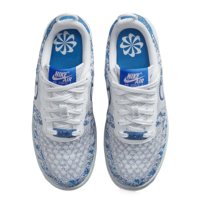 Basket Nike Air Force 1 Crater Flyknit - Blanc - Femme - Nike2 - The Bradery