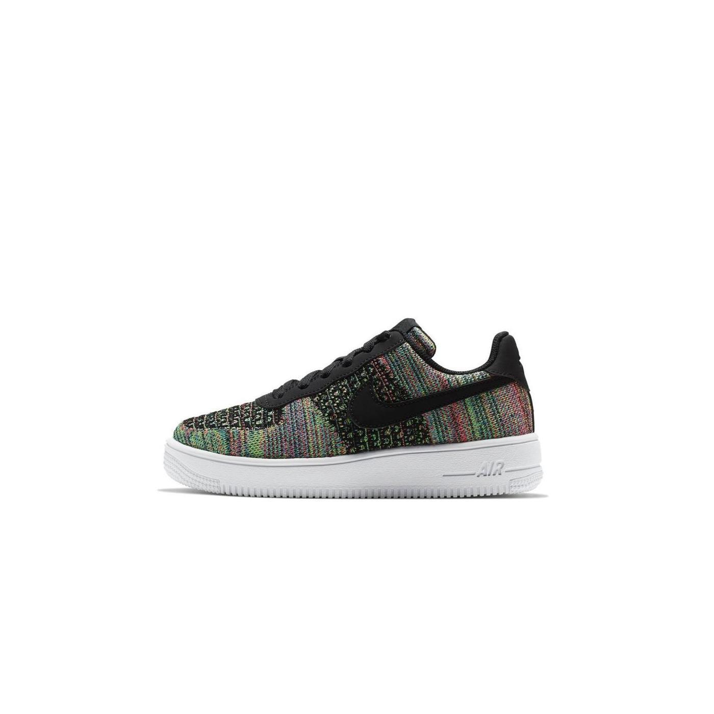 Basket Nike Air Force 1 Flyknit 2.0 Junior - Noir - Junior Baskets Junior Nike