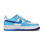 Baskets Nike Air Force 1 Lv8 2 Junior - Bleu Et Blanc - Femme