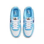 Baskets Nike Air Force 1 Lv8 2 Junior - Bleu Et Blanc - Femme