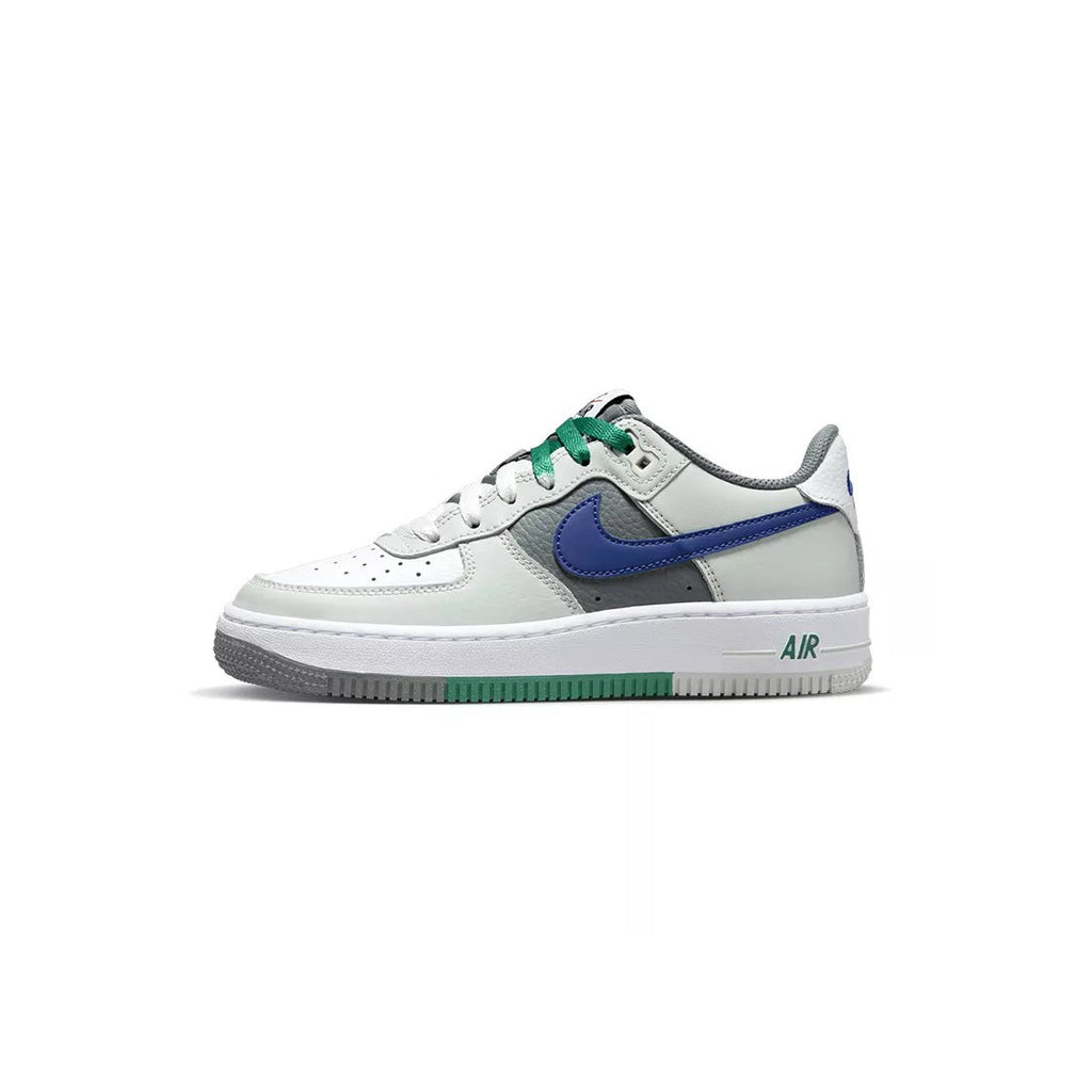 Baskets Nike Air Force 1 Lv8 Junior - Gris Et Bleu - Femme