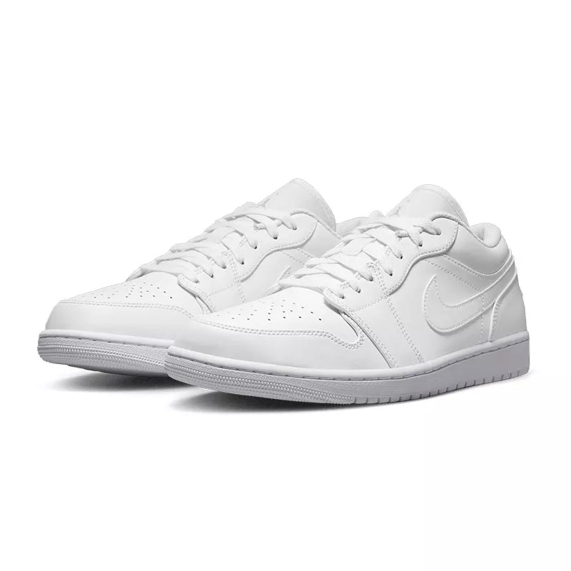 Baskets Nike Air Jordan 1 Low - Blanc - Homme