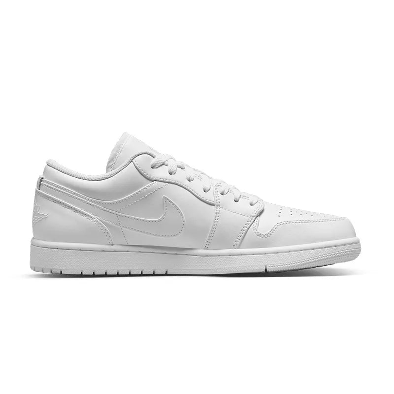 Baskets Nike Air Jordan 1 Low - Blanc - Homme