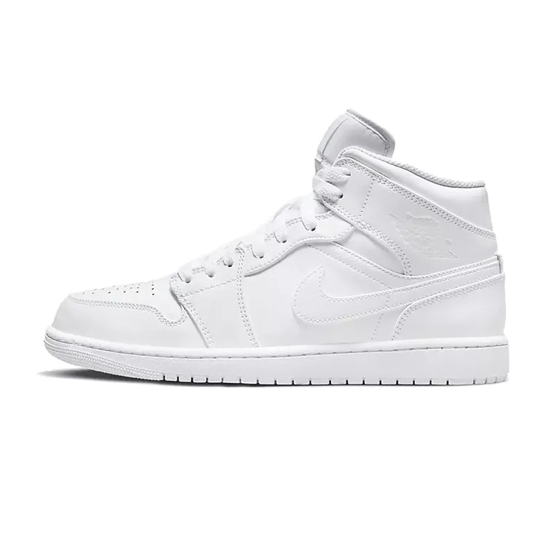 Baskets Nike Air Jordan 1 Mid Gym - Blanc - Homme