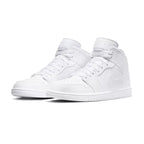 Baskets Nike Air Jordan 1 Mid Gym - Blanc - Homme