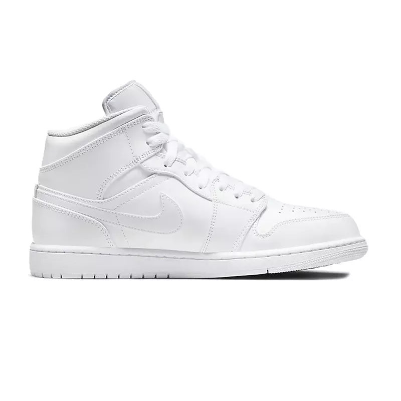 Baskets Nike Air Jordan 1 Mid Gym - Blanc - Homme