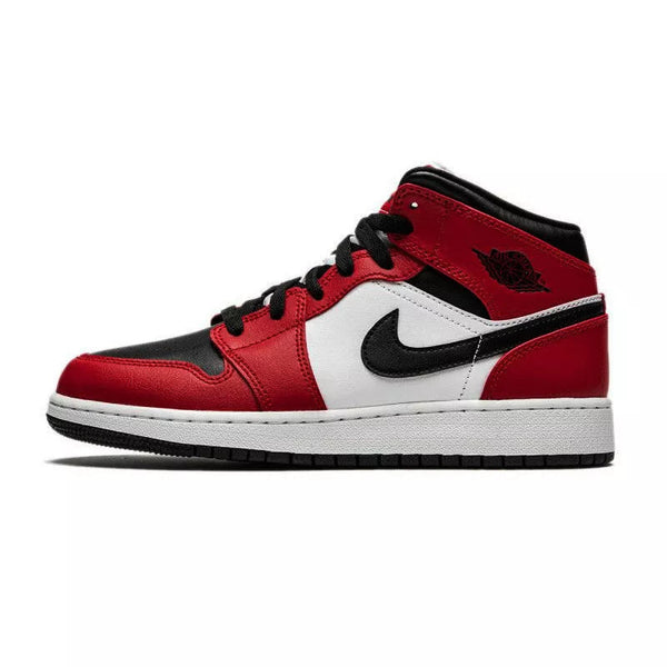 Baskets Nike Air Jordan 1 Mid - Rouge - Homme