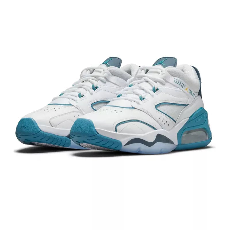 Baskets Nike Air Jordan Point Lane - Blanc Bleu - Homme