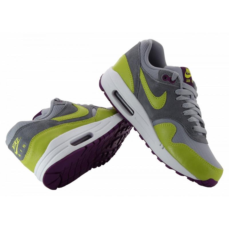 Basket Nike Air Max 1 - 599820-007 - Gris - Femme NIKE FEMME Nike