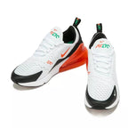 Baskets Nike Air Max 270 Junior - Blanc/Noir - Femme