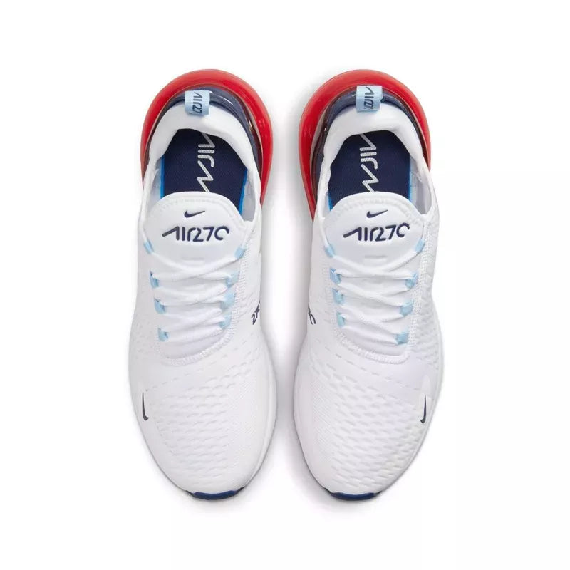 Baskets Nike Air Max 270 - Blanc Et Rouge - Homme