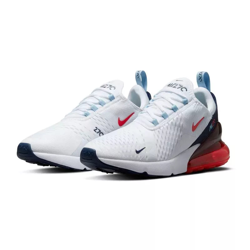Baskets Nike Air Max 270 - Blanc Et Rouge - Homme