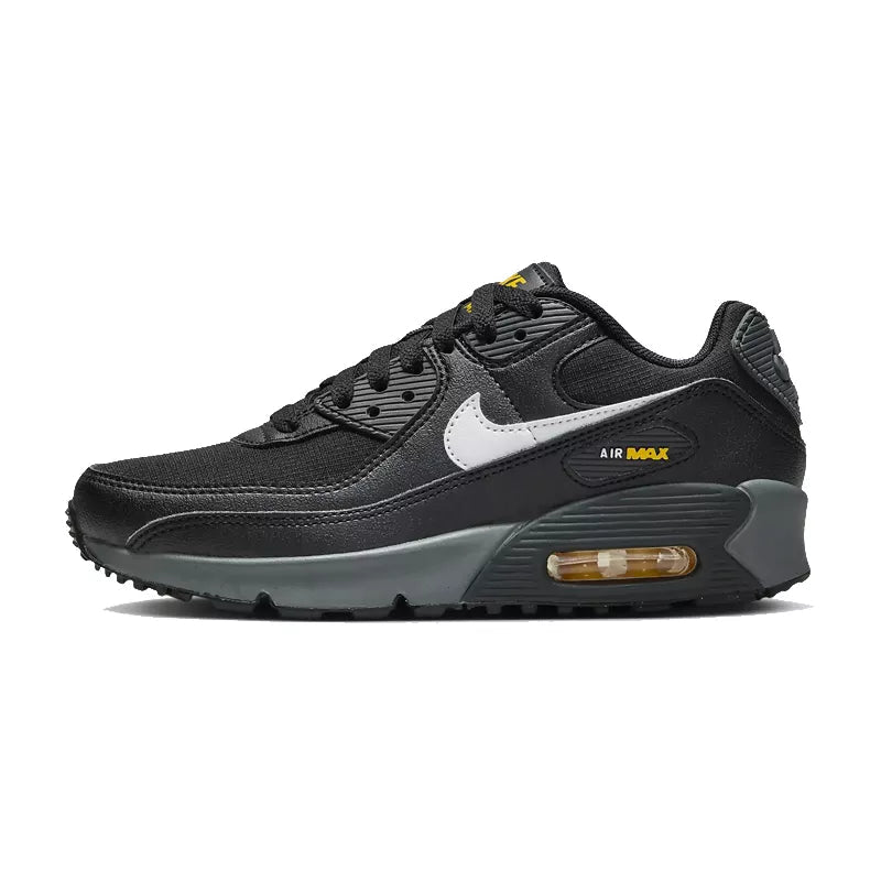 Baskets Nike Air Max 90 Gs - Noir/Blanc - Femme