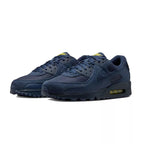 Baskets Nike Air Max 90 - Bleu Marine, Jaune.