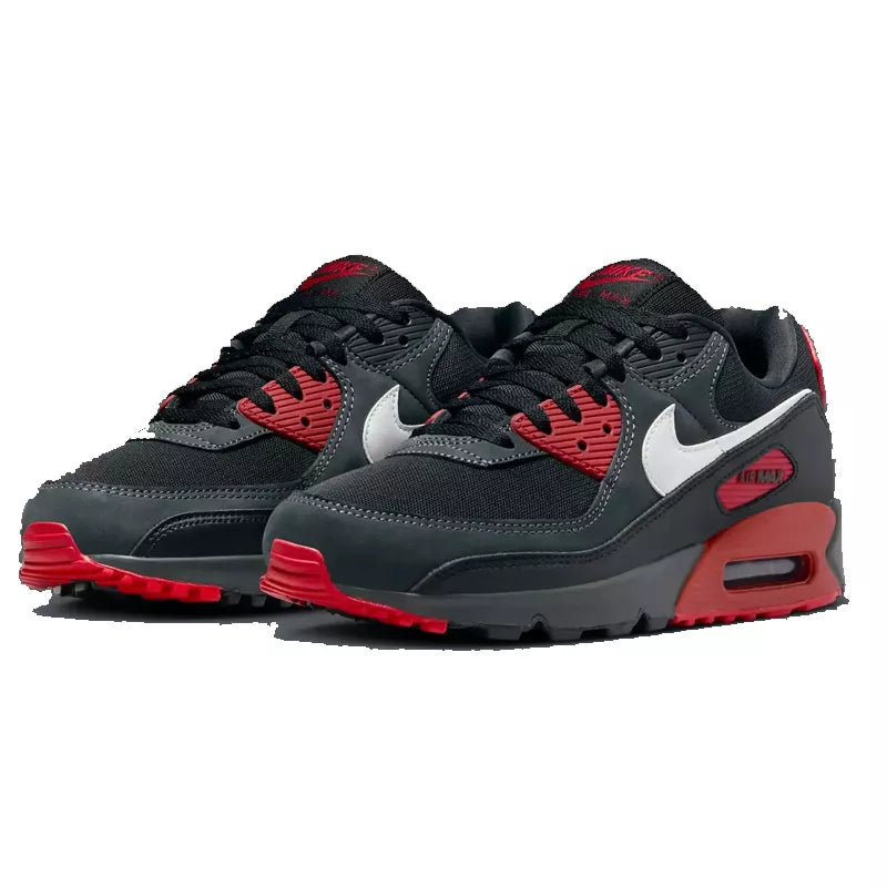 Baskets Air Max 90 - Noir Et Rouge
