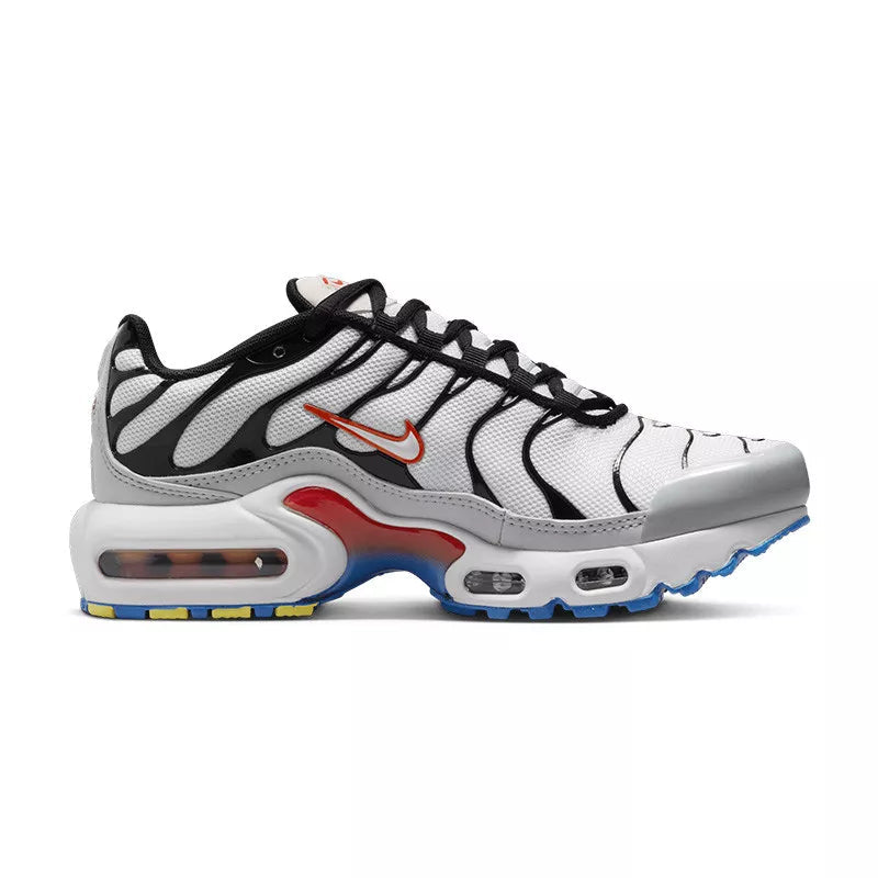 Baskets Nike Air Max Plus Junior - Blanc/Noir - Femme