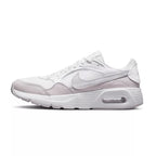 Baskets Nike Air Max Sc Junior - Blanc Et Rose - Femme