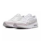 Baskets Nike Air Max Sc Junior - Blanc Et Rose - Femme
