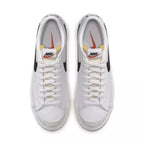 Baskets Nike Blazer Low Prm Vntg - Blanc/Noir - Homme