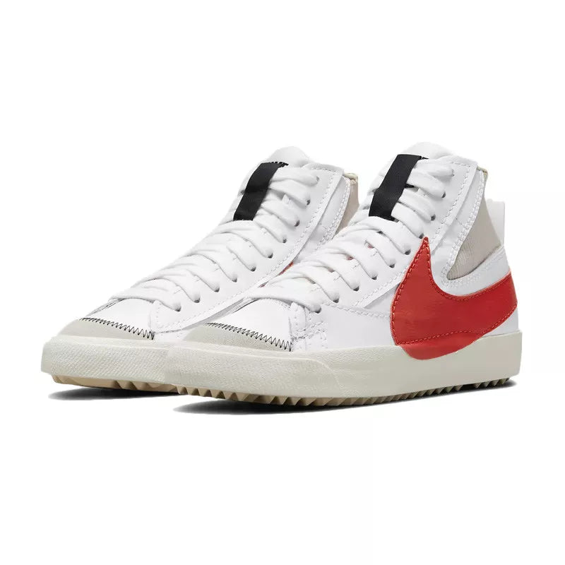 Baskets Blazer Mid Jumbo - Blanc Et Rouge