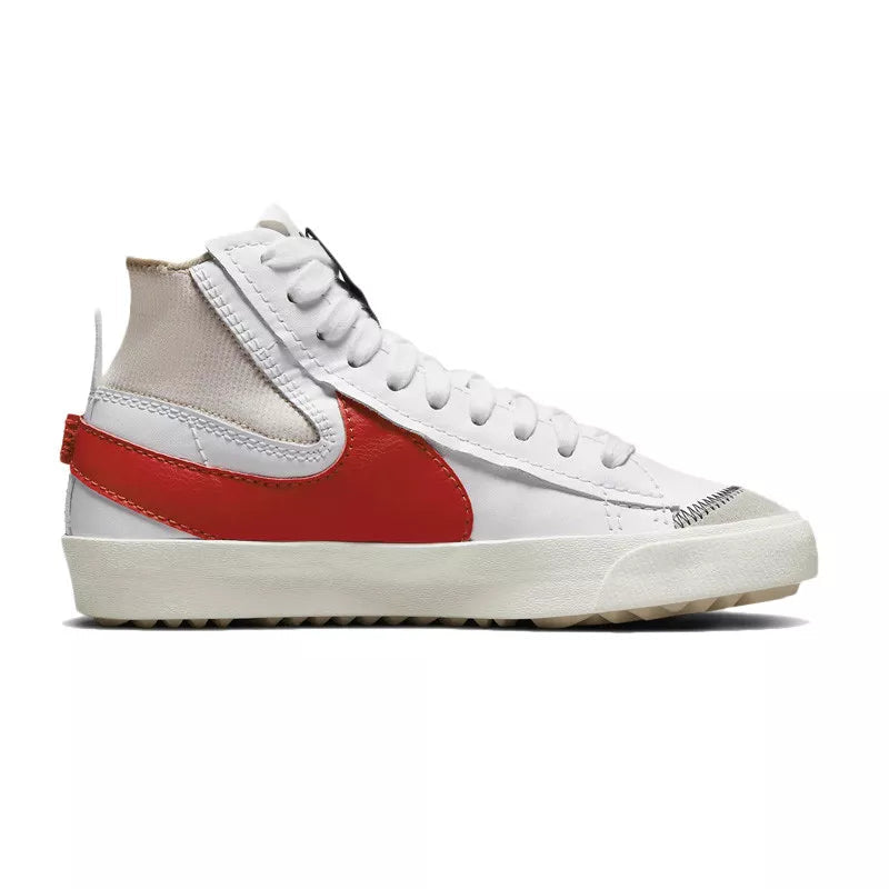 Baskets Blazer Mid Jumbo - Blanc Et Rouge