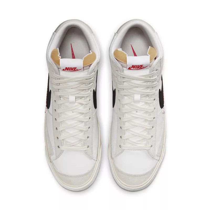 Baskets Nike Blazer Mid Pro Club - Blanc/Noir - Homme
