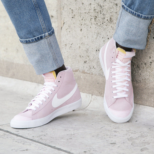 Basket Nike Blazer Mid Vintage '77 - Rose - Homme Baskets Homme Nike
