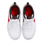 Baskets Court Borough Low 2 Ps - Blanc Et Rouge