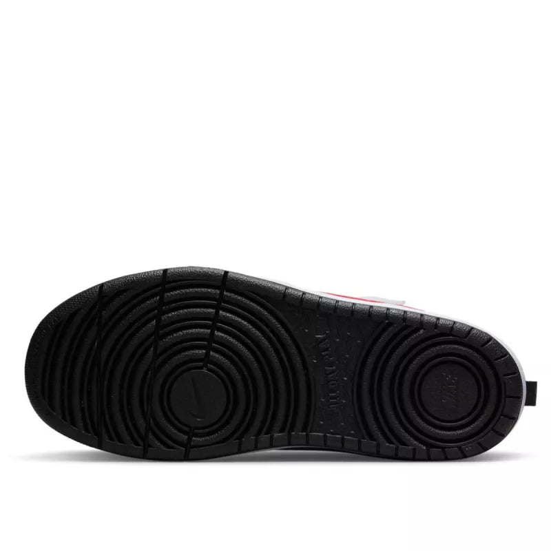 Baskets Court Borough Low 2 Ps - Blanc Et Rouge
