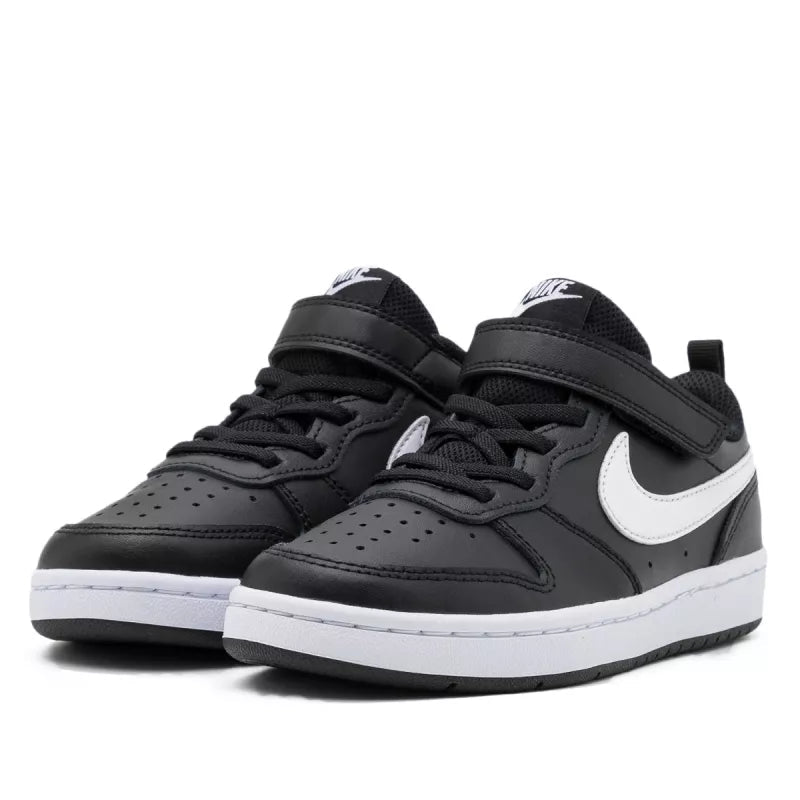 Baskets Nike Court Borough Low 2 Ps Cadet - Noir - Enfant