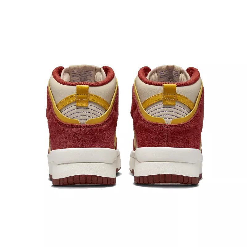 Baskets Nike Dunk High Up - Rouge - Femme