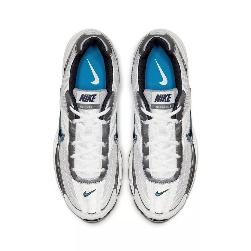 Baskets Nike Initiator - Blanc Bleu - Homme