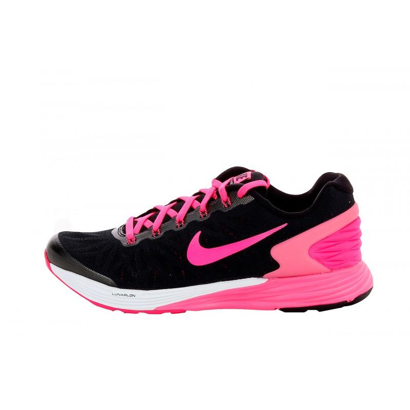 Basket Nike Lunar Glide 6 (Gs) - 654156-001 - Rose - Junior NIKE JUNIOR Nike