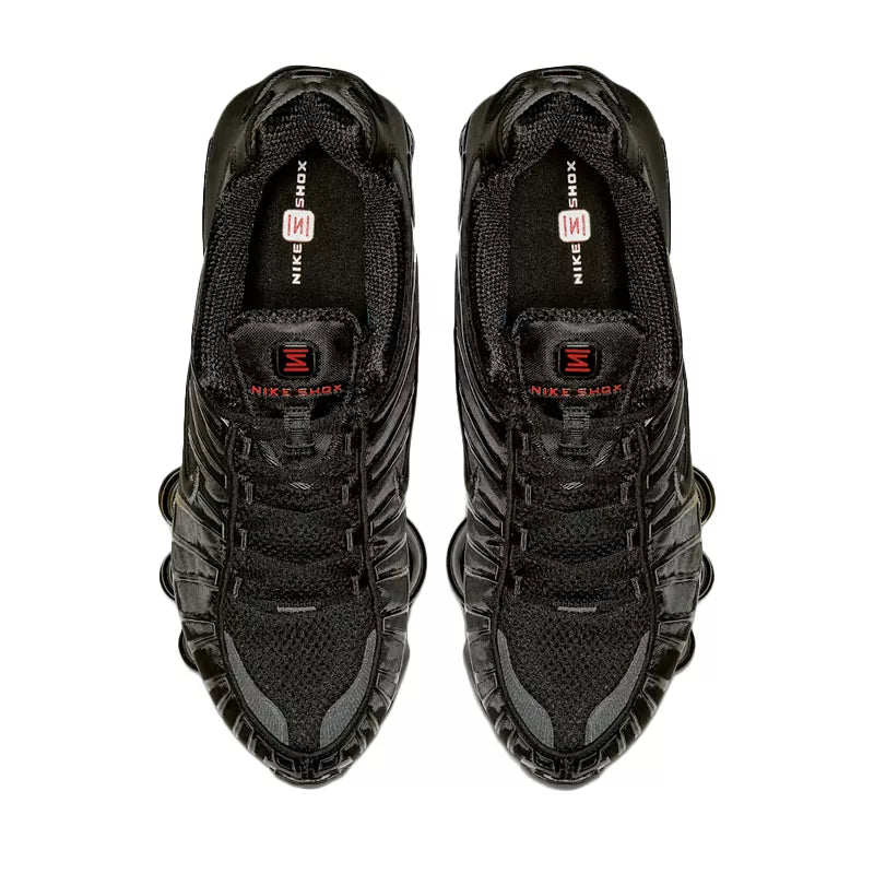 Baskets Nike Shox Tl - Noir Et Argent