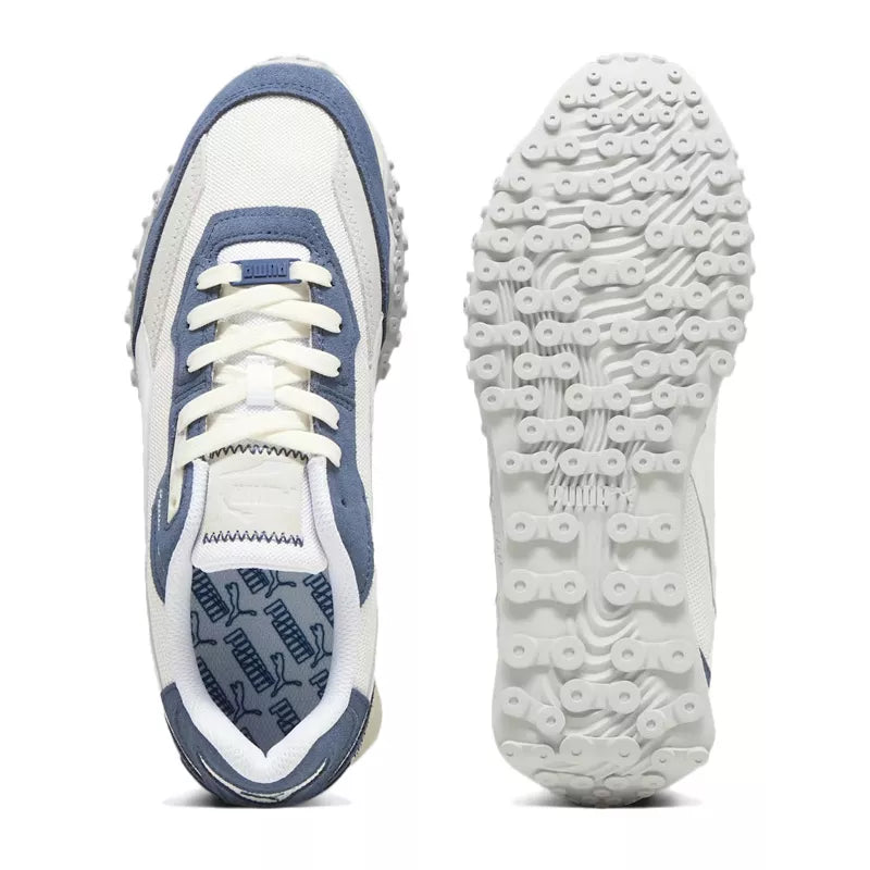 Basket Puma Blktop Rider Washed - Gris Et Bleu