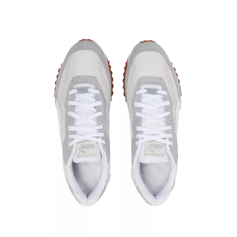 Basket Puma Blktop Rider Washed - Gris Et Blanc