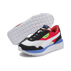 Basket Puma Cruise Rider Sr - Blanc, Noir, Rouge.