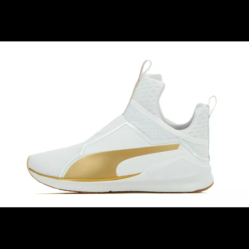 Basket Puma Fierce White Gold - Blanc
