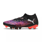 Basket Puma Future 8 Match Fg - Noir Et Rouge