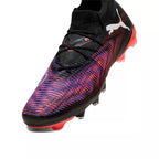 Basket Puma Future 8 Match Fg - Noir Et Rouge